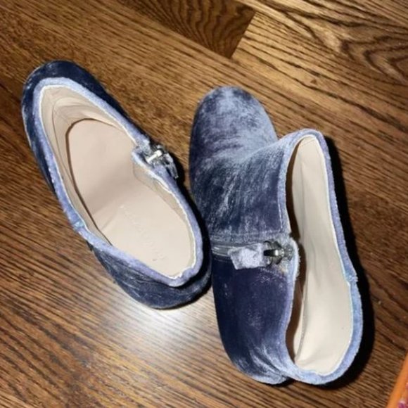 Zara Velvet Booties - Picture 7 of 8